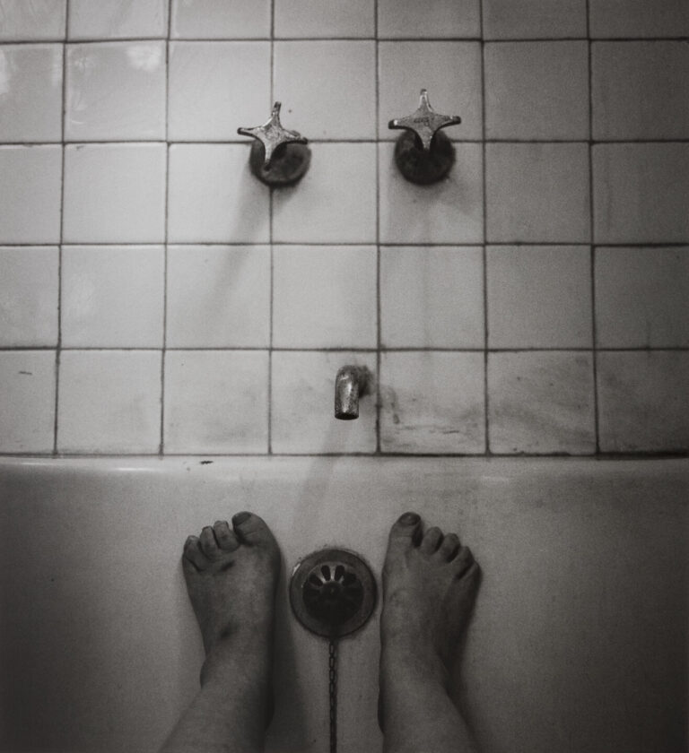 Graciela Iturbide, El Baño de Frida, Coyoacán, Ciudad de México (Frida’s Bathroom, Coyoacán, Mexico City), 2005; Gelatin silver print, 14 ½ x 14 in.; Museum of Fine Arts, Boston; Museum purchase with funds donated by John and Cynthia Reed, Charles H. Bayley Picture and Painting Fund, Barbara M. Marshall Fund, Lucy Dalbiac Luard Fund, Horace W. Goldsmith Foundation Fund for Photography, Francis Welch Fund, and Jane M. Rabb Fund for Film and Photography; © Graciela Iturbide; Courtesy Museum of Fine Arts, Boston