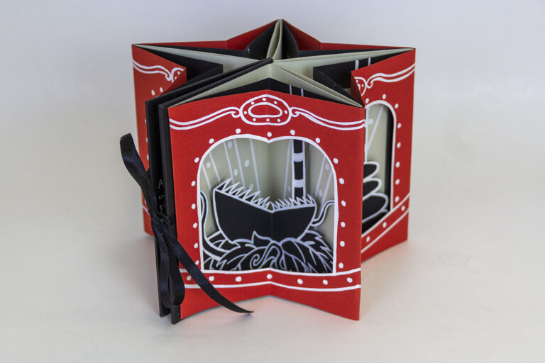 Jihae Kwon, A Different Kind of Carousel, 2014; Artist’s book; Courtesy of Betty Boyd Dettre Library & Research Center